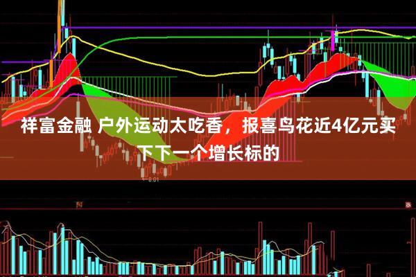 祥富金融 户外运动太吃香，报喜鸟花近4亿元买下下一个增长标的