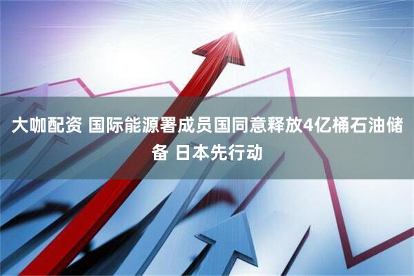 大咖配资 国际能源署成员国同意释放4亿桶石油储备 日本先行动